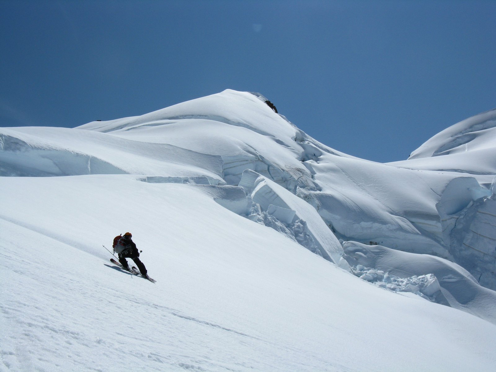 Contemporary Glacier skiing