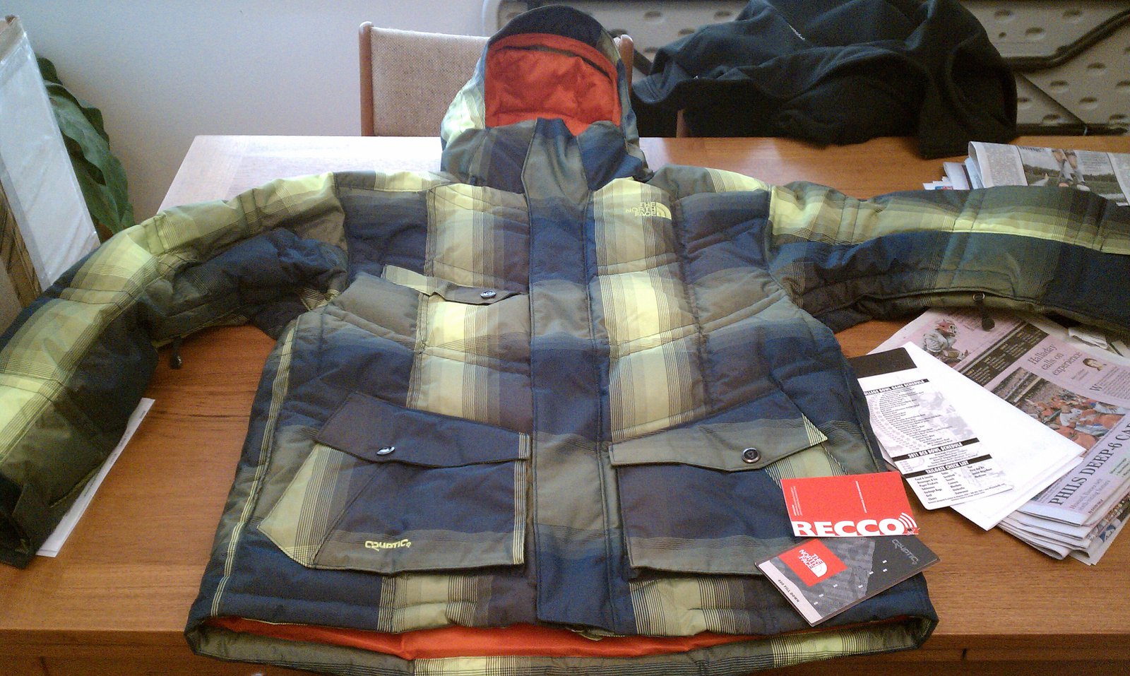 2012 TNF jacket