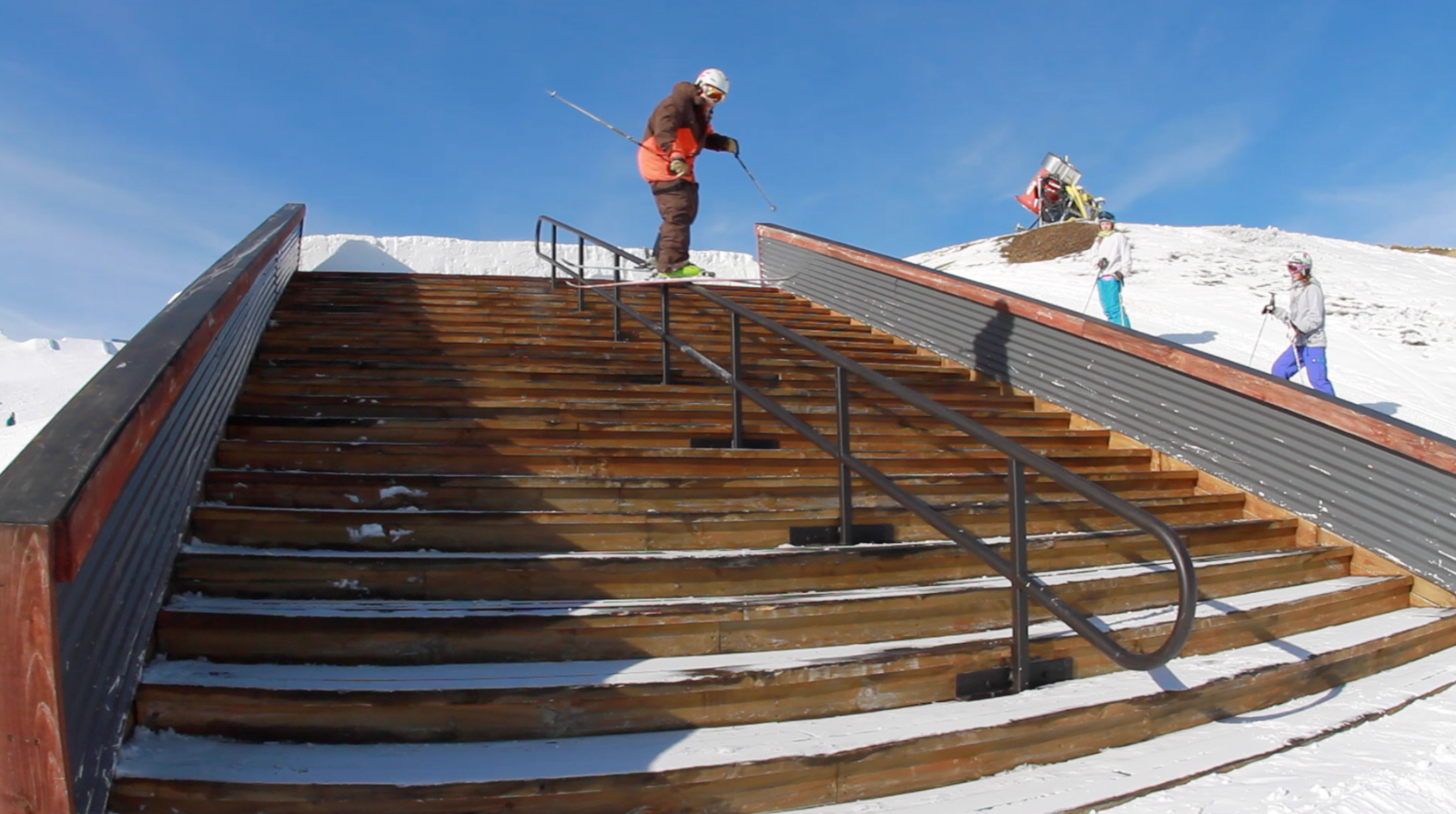 Snow Park stair jib