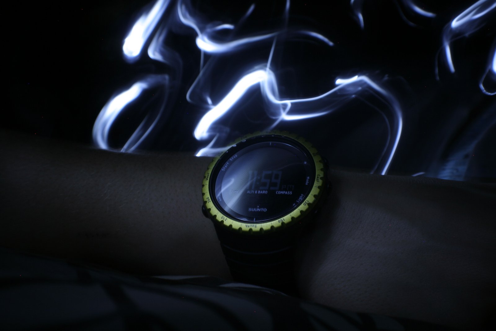 Light Painting: Suunto