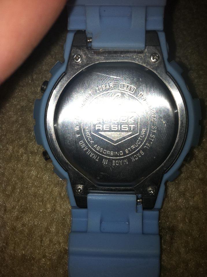 proof that g shock is not fake