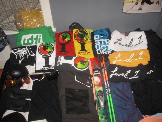 my stuff