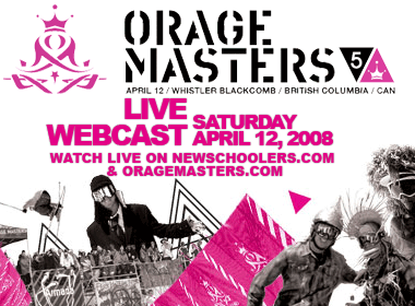 Orage Masters 5:  Live Saturday, April 12