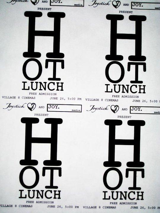 Joystick's Hot Lunch premiere