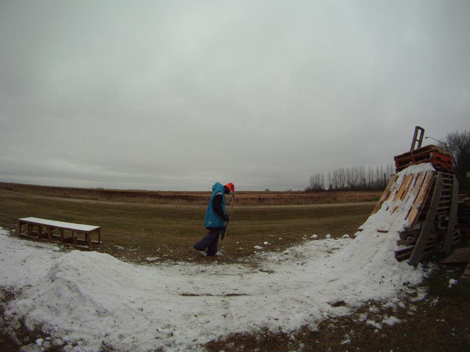 hiking the backyard setup 