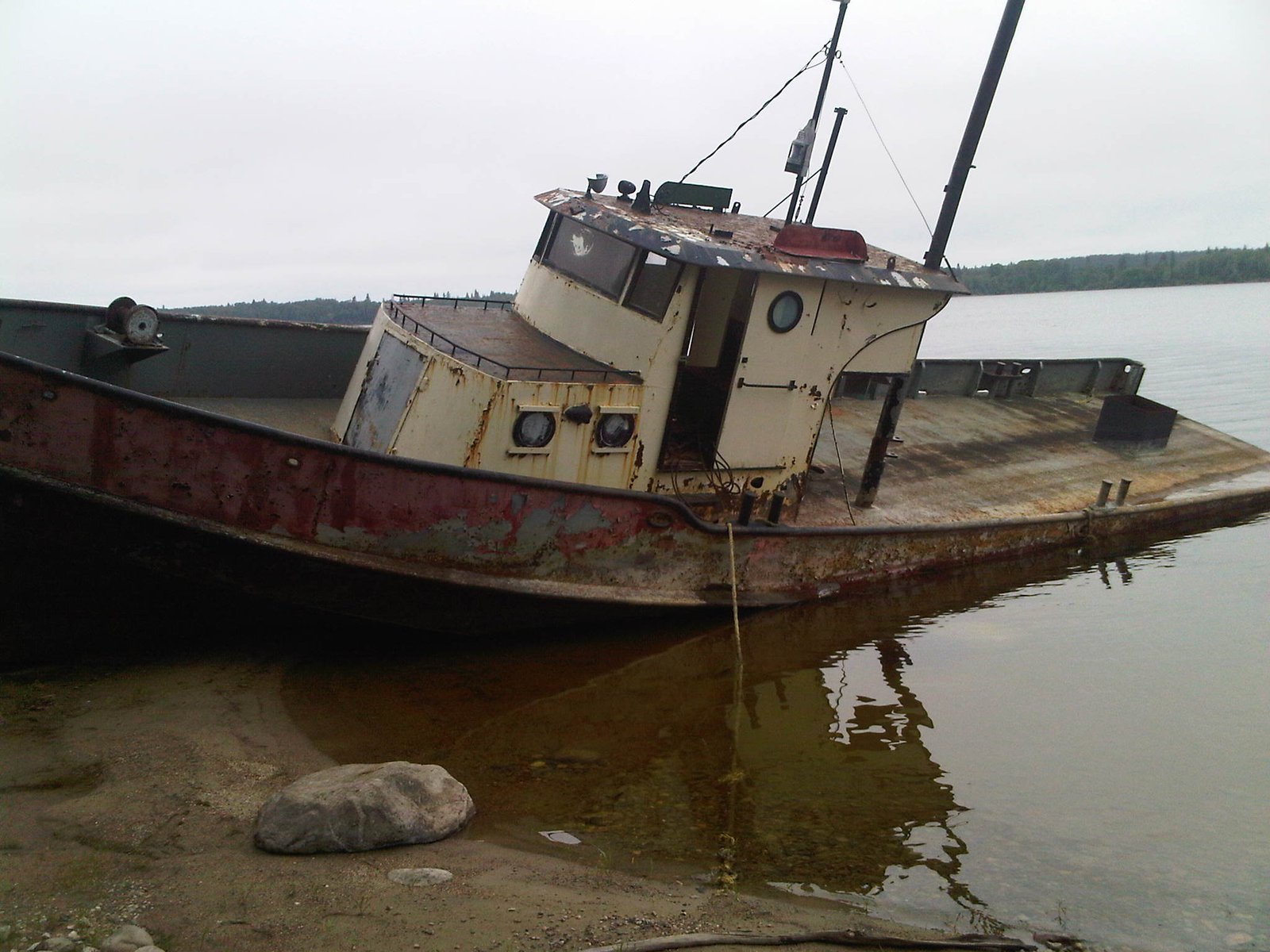 Abandoned ship