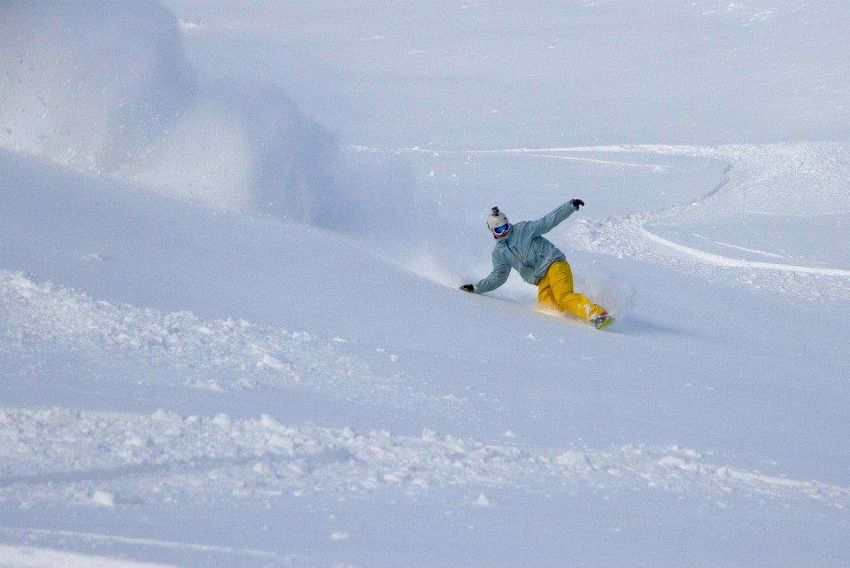 Powder at Lake Louise