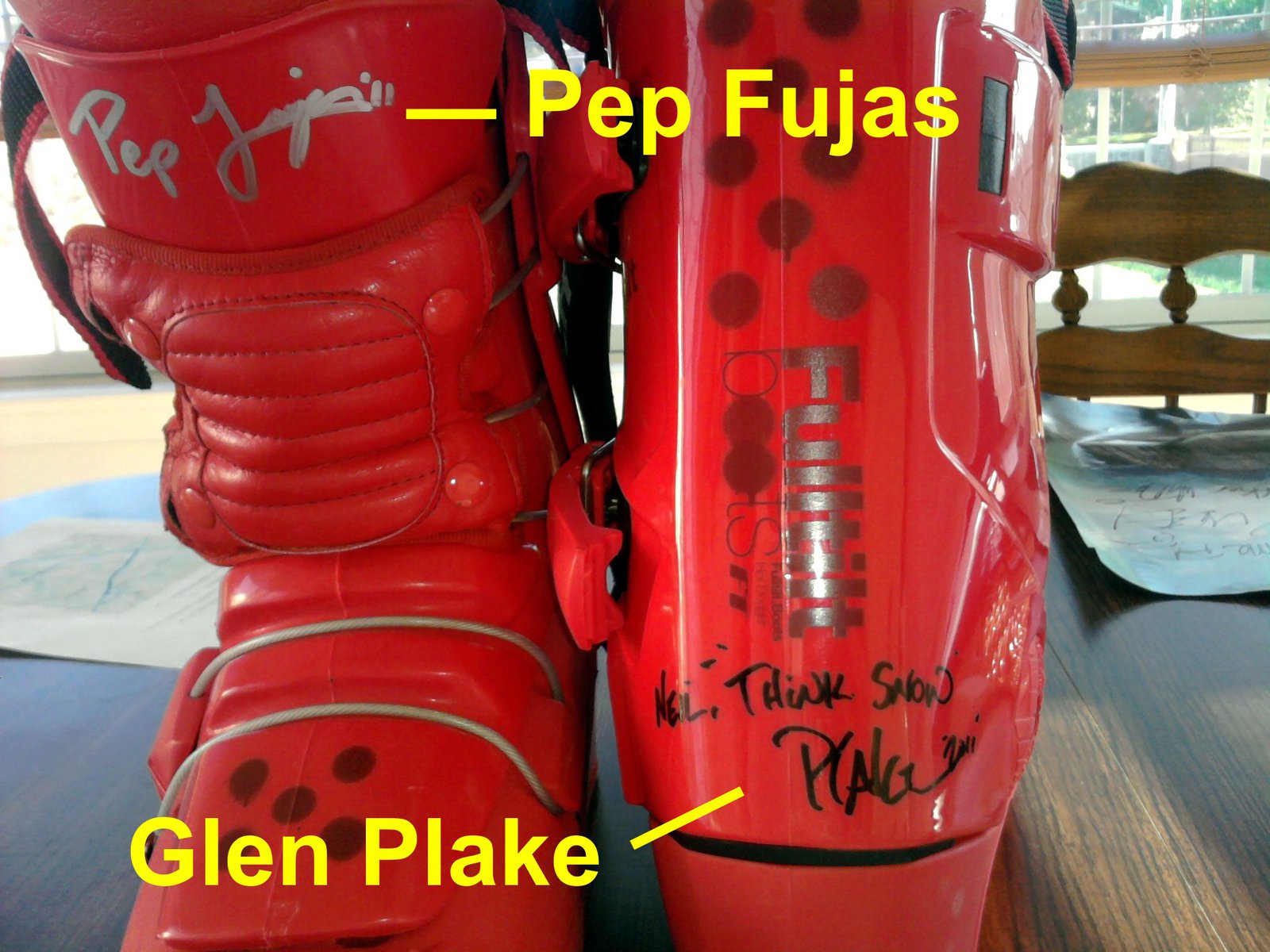 Glen Plake, Pep Fujas