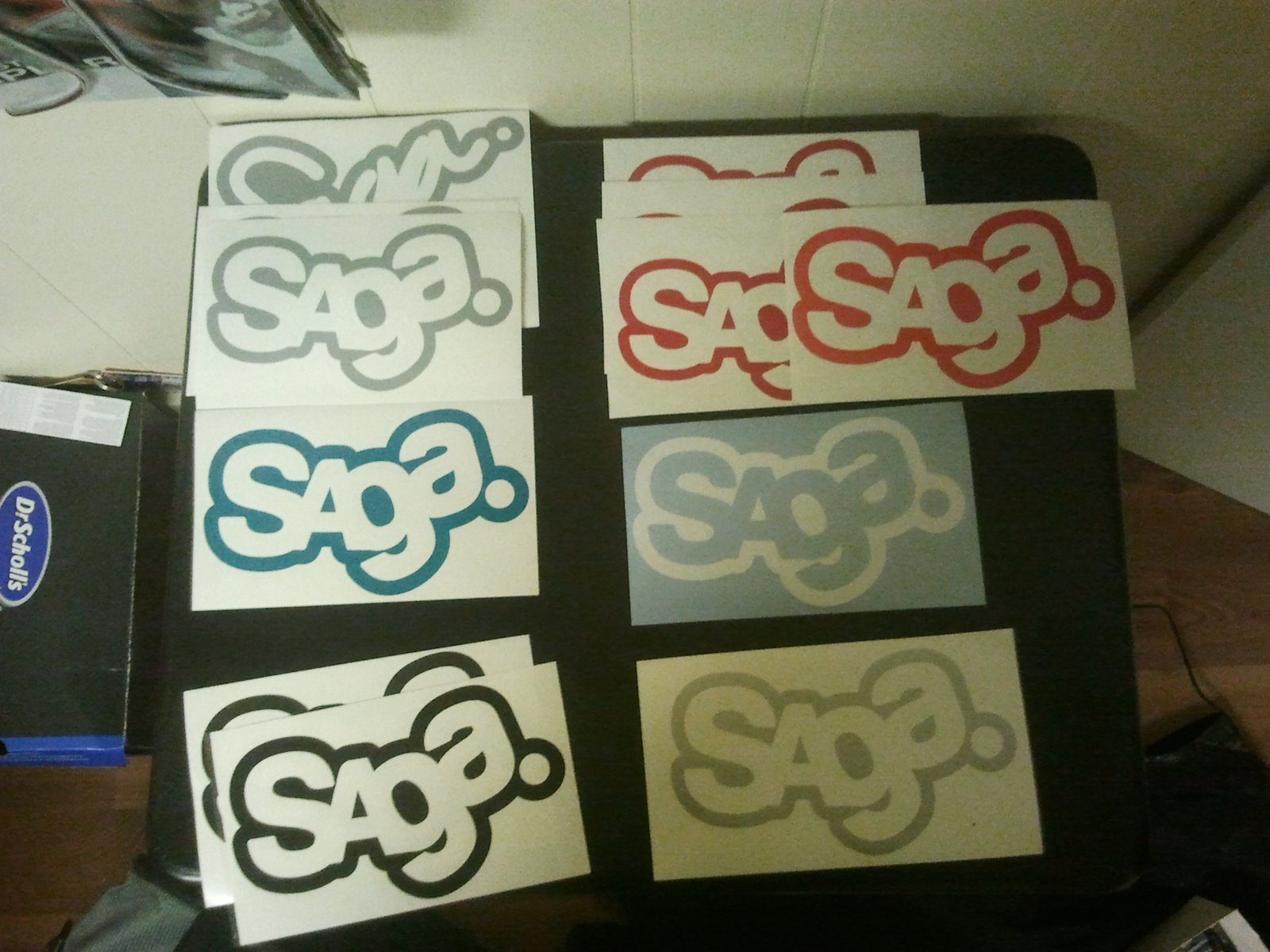 Saga Stickers
