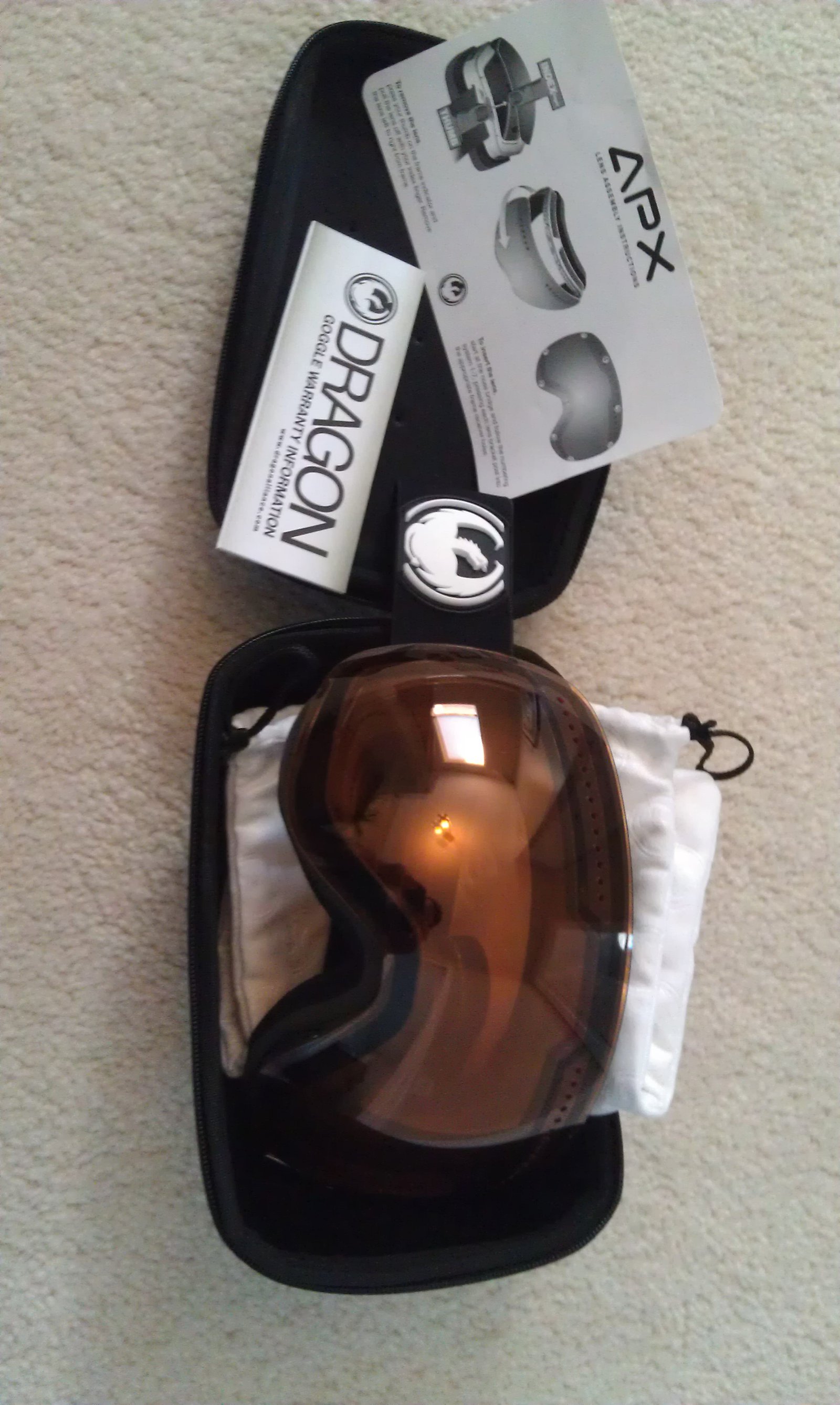 Dragon APX Goggles Coal/Amber - 3