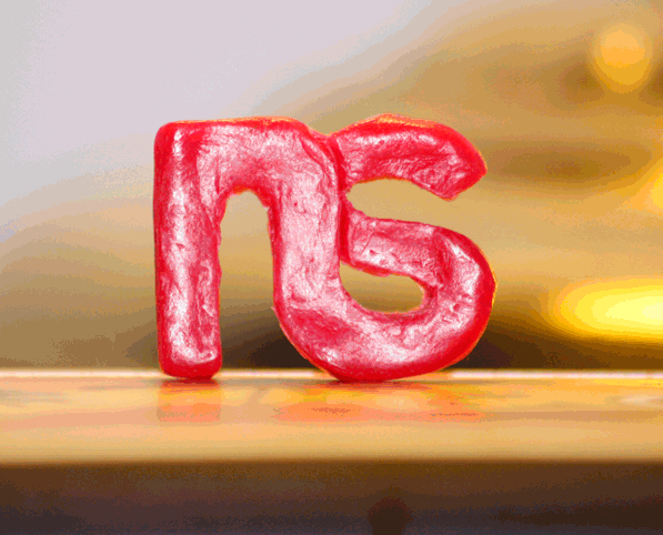 NS Logo sculpture