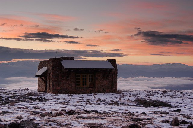 Notch Mtn shelter