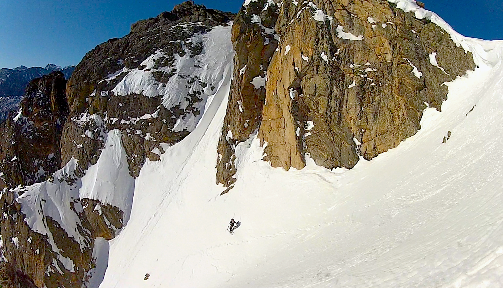 Top of Dragon's Tail Couloir