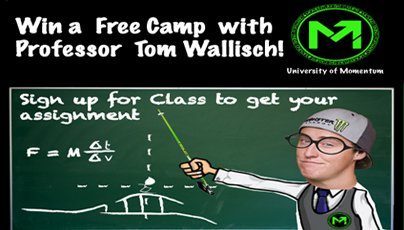 Win A Free Camp With Professor Tom Wallisch