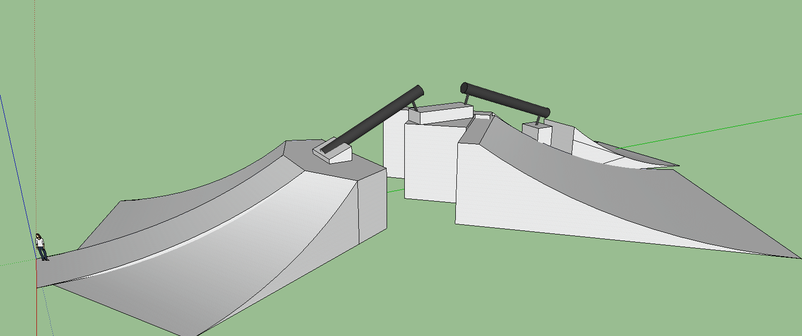 Sketchup Rail feature