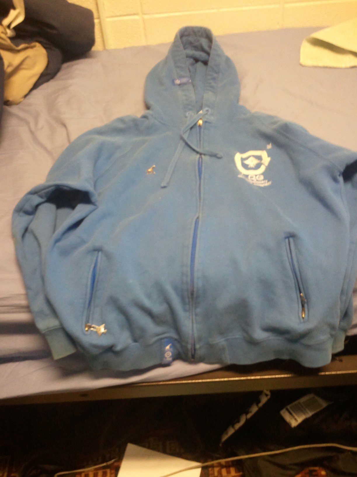 blue lrg hoodie