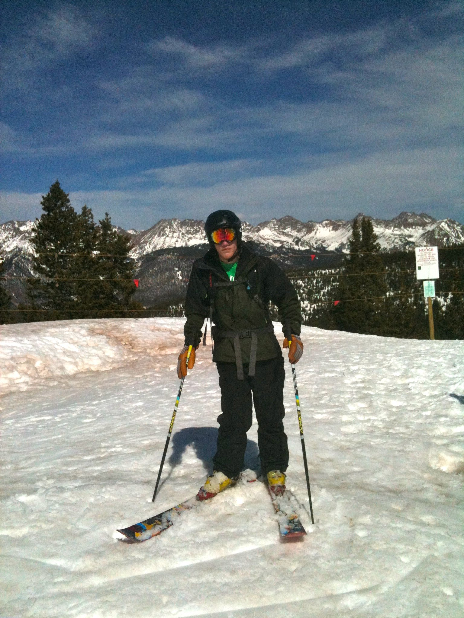 spring skiing