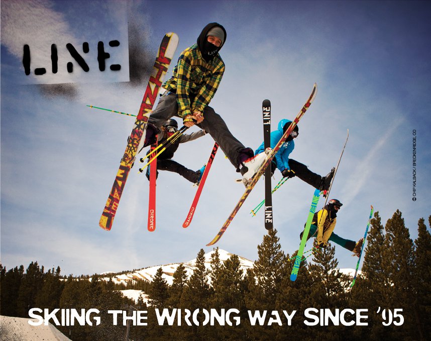 Line Skis - Party Shot!