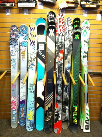 New Volkl skis are in