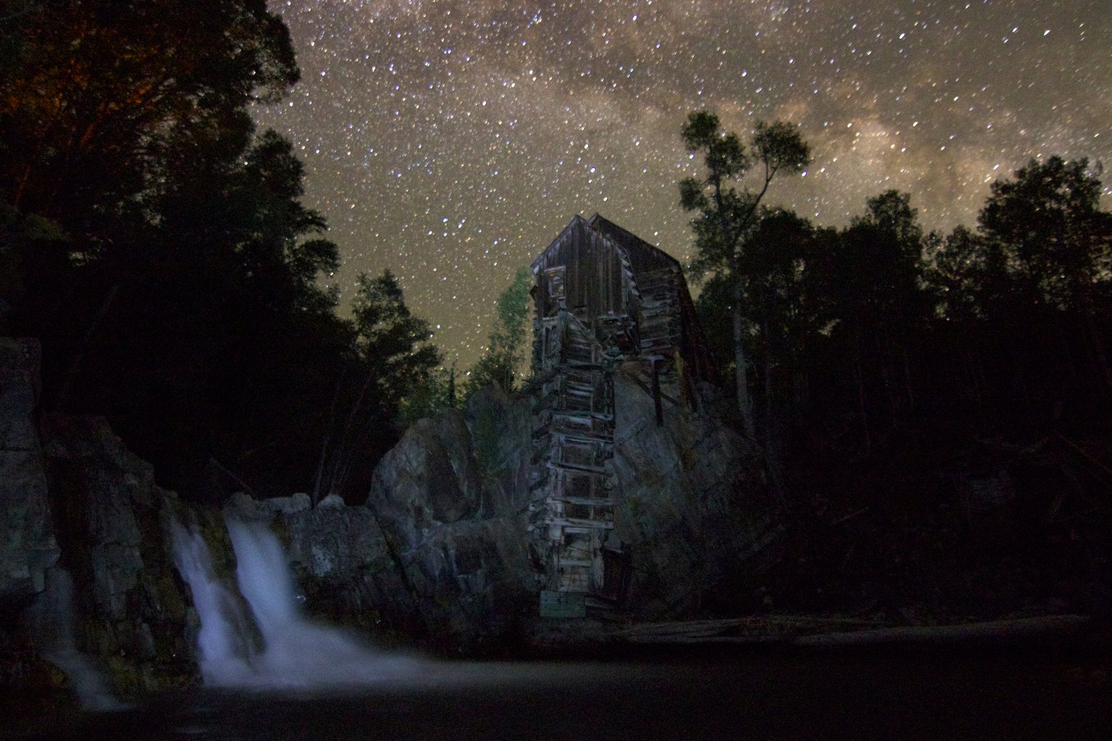 The Crystal Mill Under The Stars