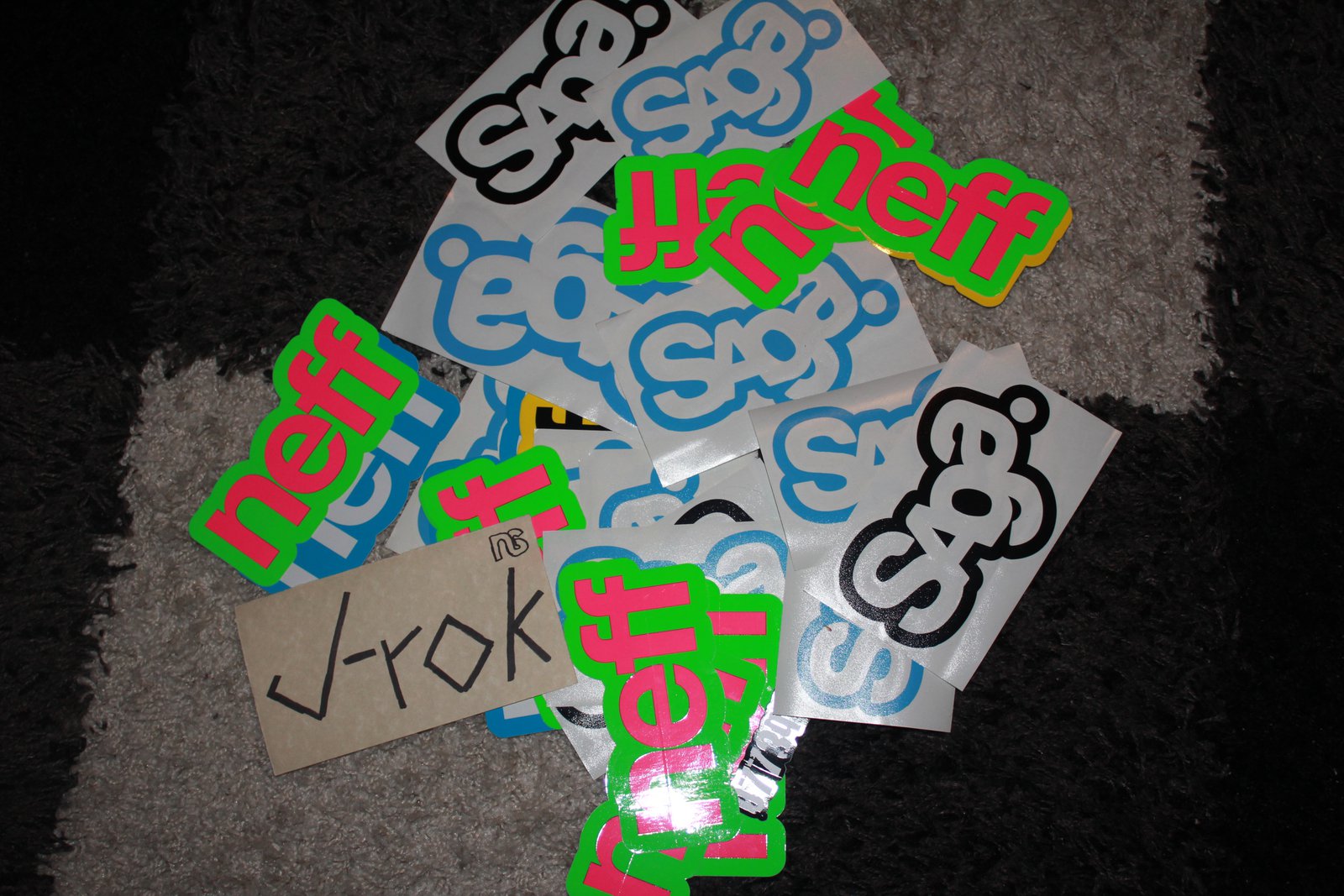 Saga & Neff Stickers