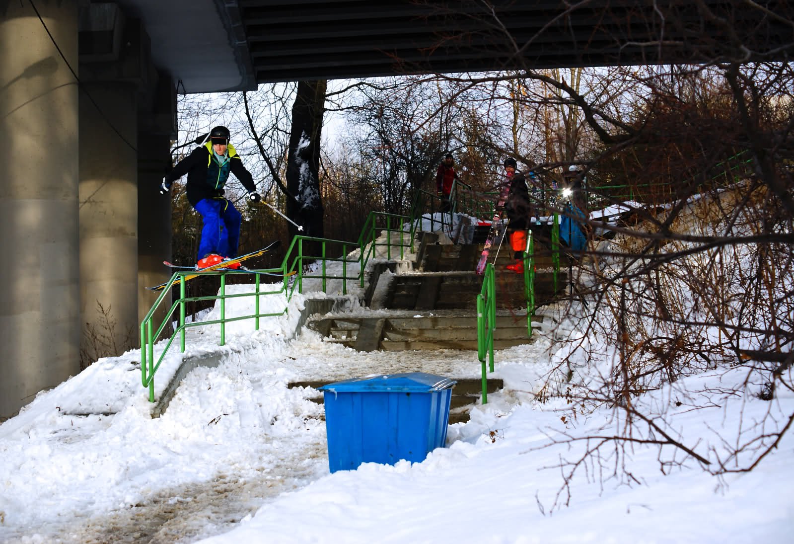 under the bridge