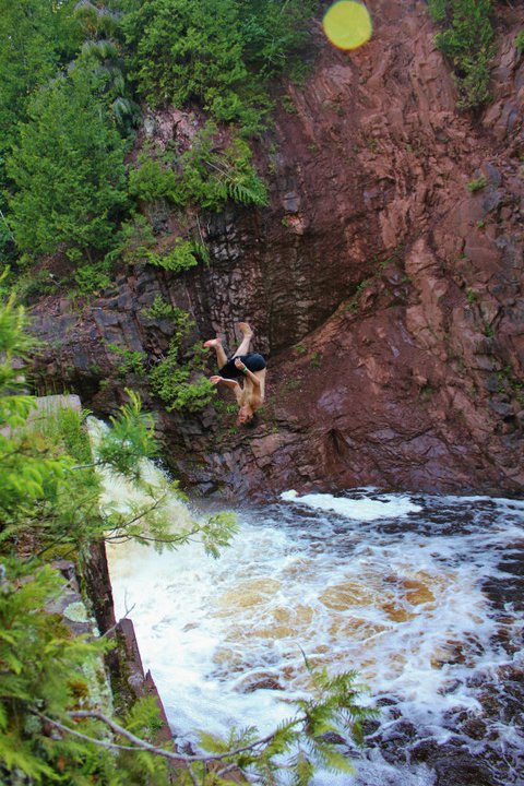 Waterfall fun