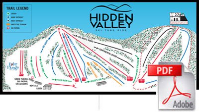 Hidden Valley Trail Map
