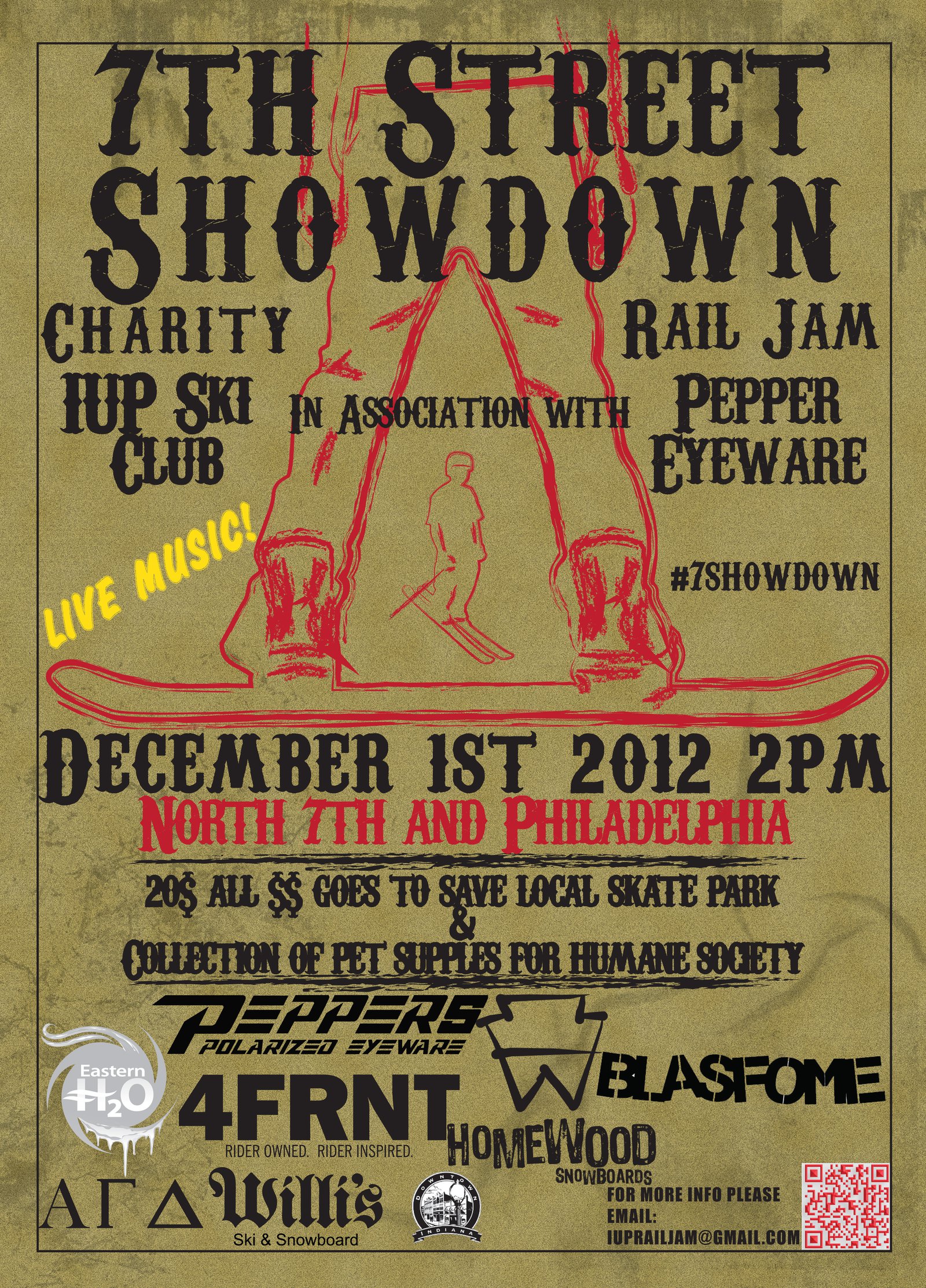 7th Street Showdown Charity Rail Jam