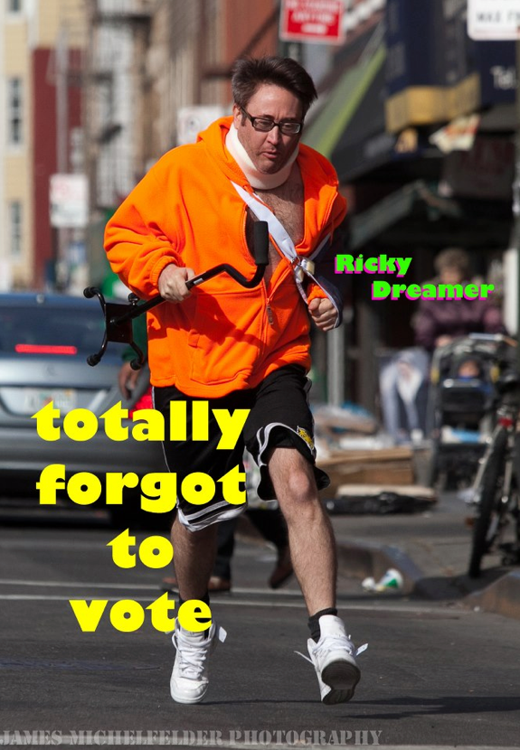 ricky dreamer forgot to vote
