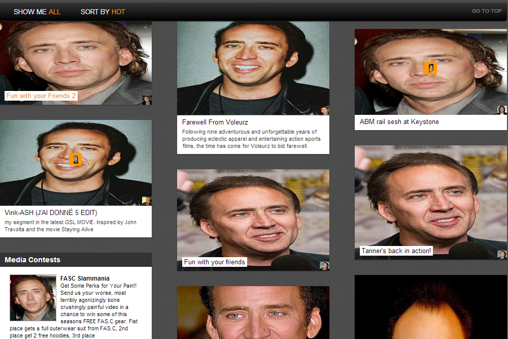 Do you like Nicholas Cage? Do you use Chrome? - Non-Ski Gabber ...