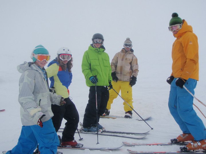 skiing with the hobbits