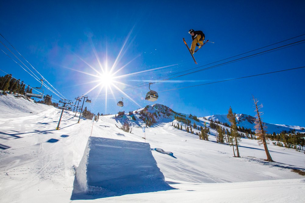 US Freeskiing Team at Mammoth