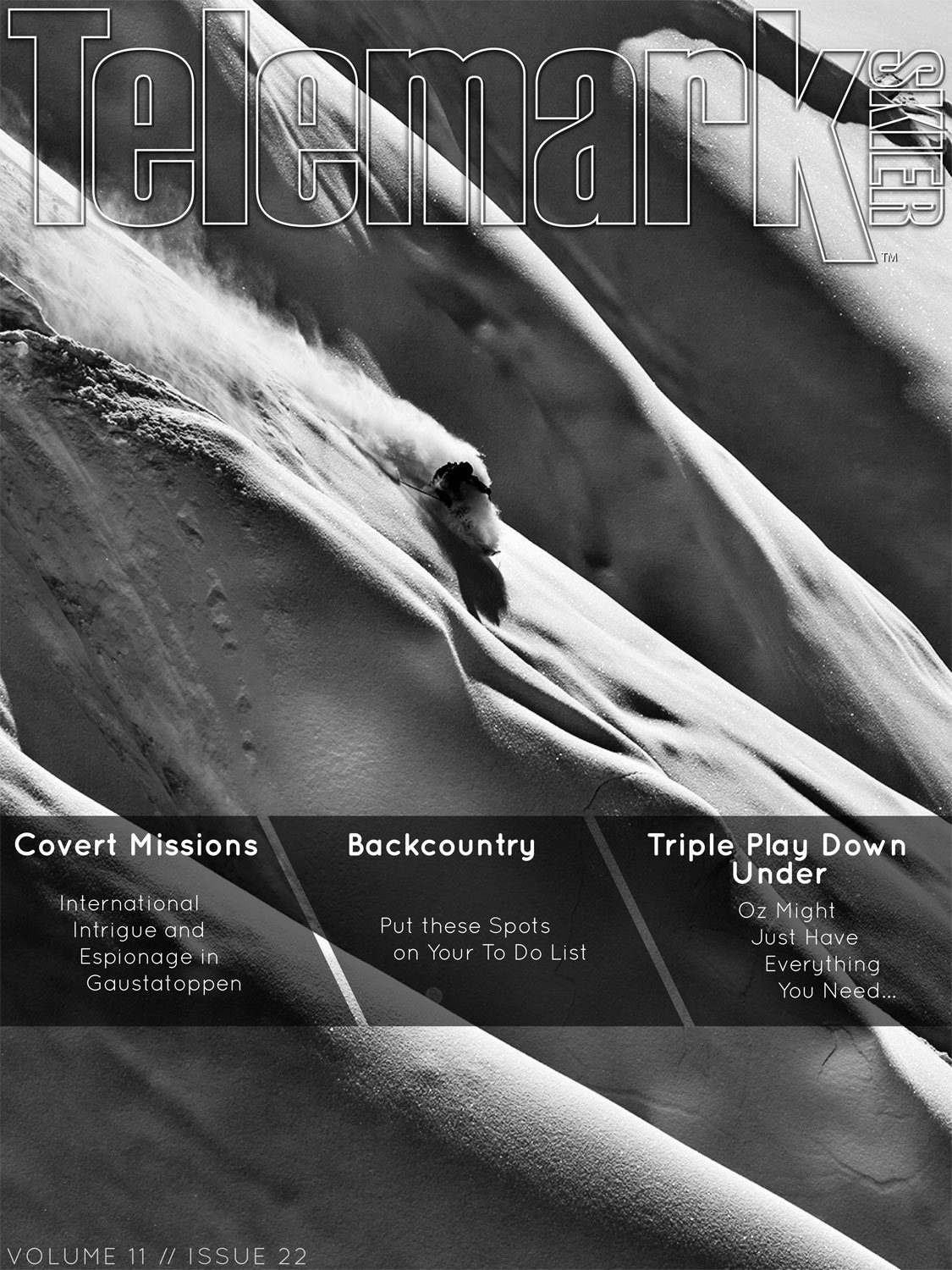 Telemark Skier - January Issue Cover