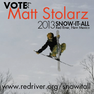 VOTE FOR ME! Ski "snow-it-all" Ambassador for Red River.
