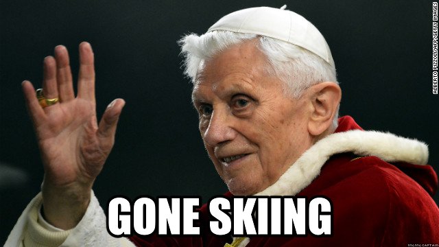Pope Skiing