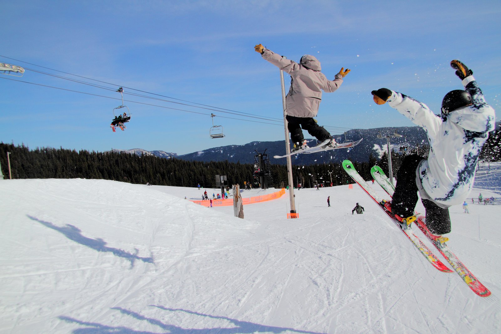 double Quarter pipe gap