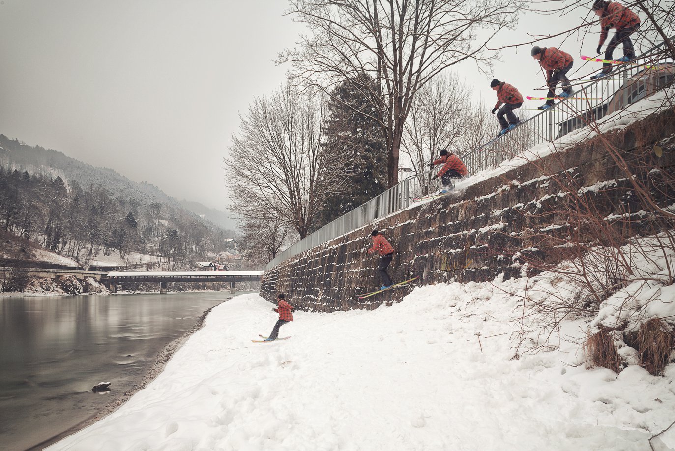 Rail to drop sequence