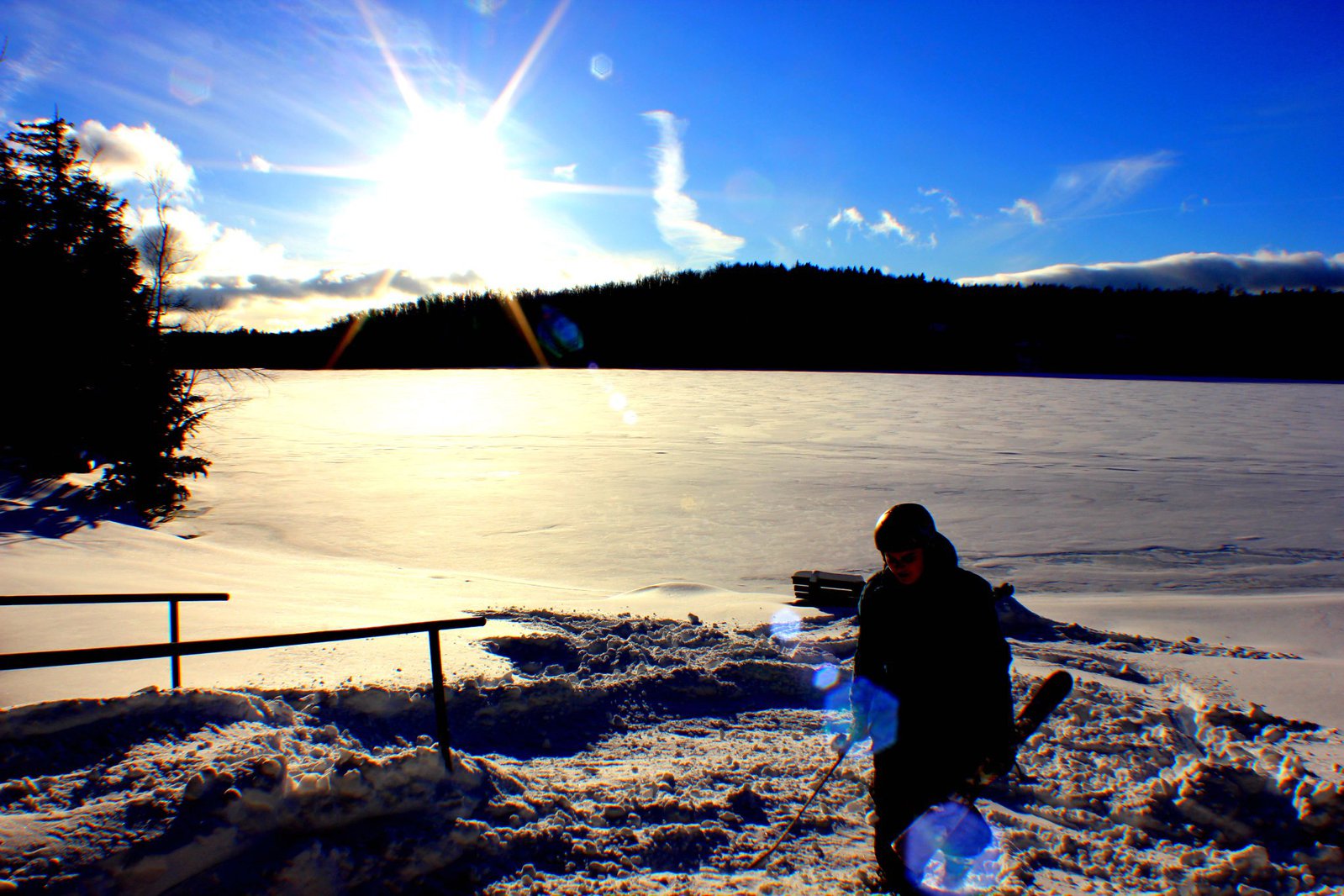 Frozen Lake Urban