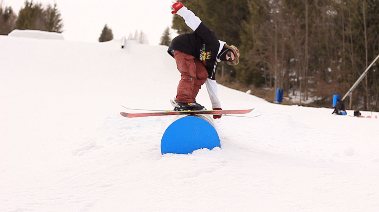 hashtag spring skiing