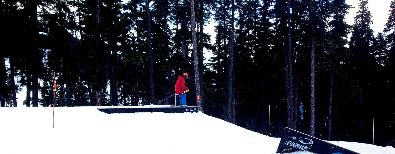 Box in the Whistler Park 