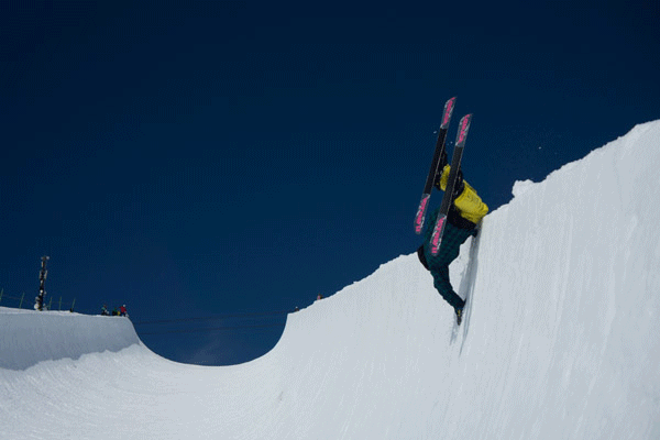 Olympic training for pipe (czech steeze)