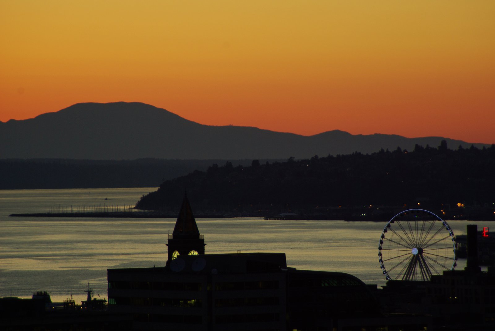 Sunset in Seattle