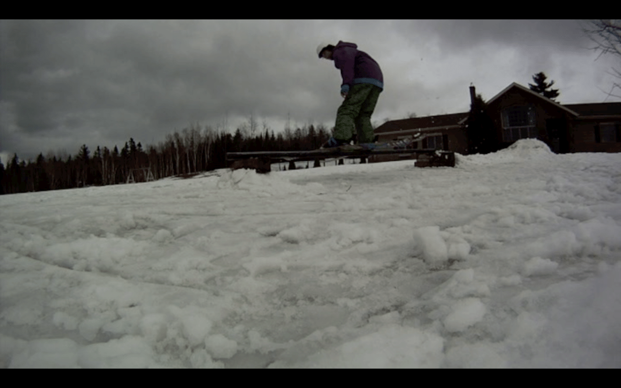 backyard rail