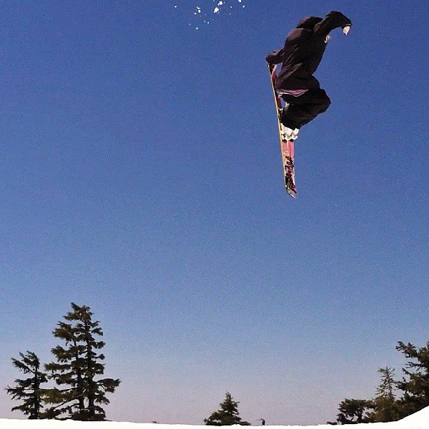 timberline and tail grabs