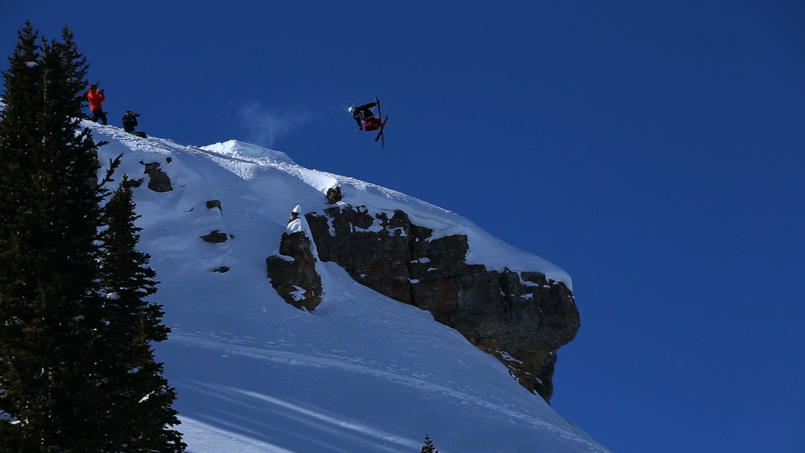 Shay Lee sending one deep in Montana BC