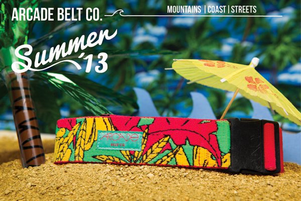 Arcade Belts Launches First Summer Belts Line...and more.