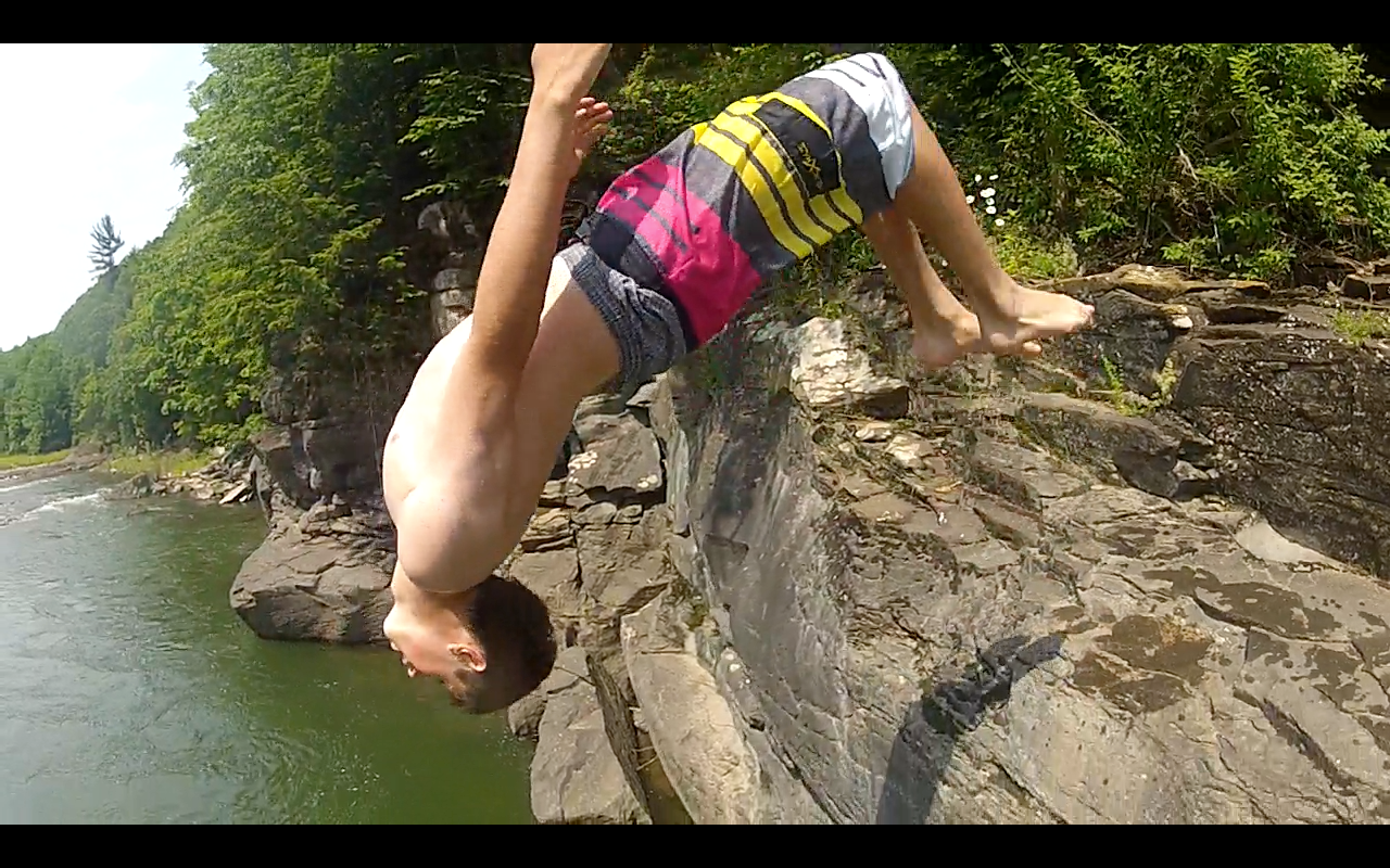 Summer Cliff Jumping