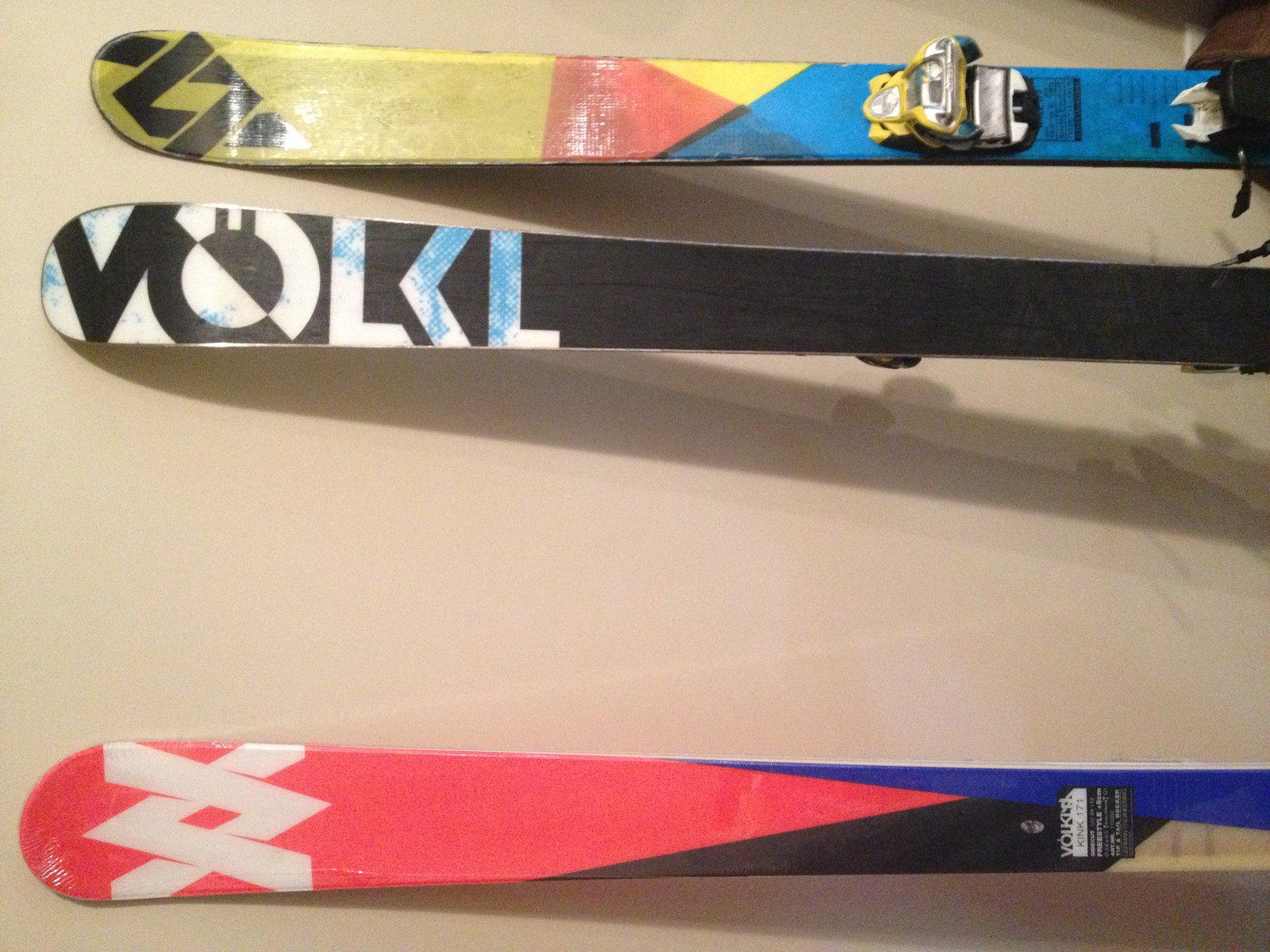two skis