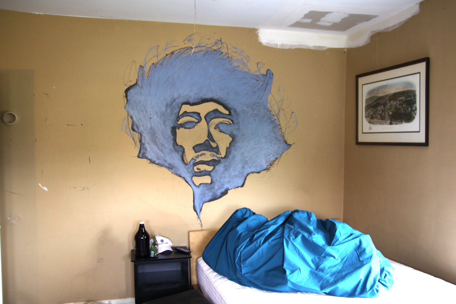 Huge Jimi Hendrix Portrait